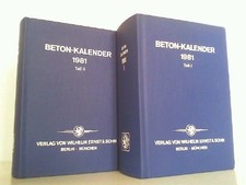 Beton-Kalender 1980. 2 Bände