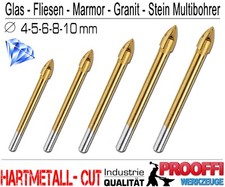 5 x Profi Titan Bohrer Für