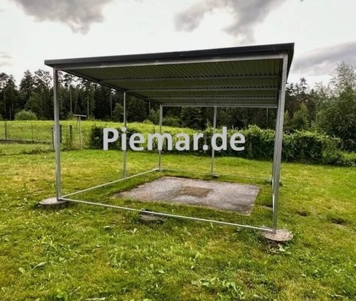 Blechgarage carport 4 - carport, x