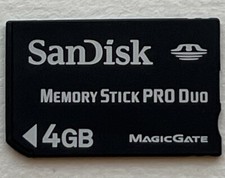 Sandisk 4Gb Memory Stick Pro