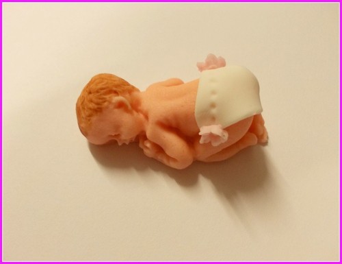 Baby tortenaufleger fondant - tortenaufleger,