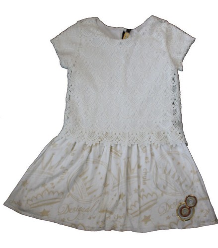 Kleid desigual wollweiss - desigual,