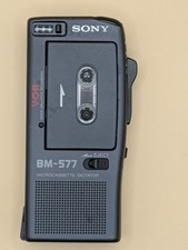 SONY Microcassette Recorder (Diktiergerät) BM-57  plus 10 Kassetten
