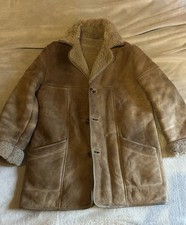 Vintage lammfellmantel aus - vintage,