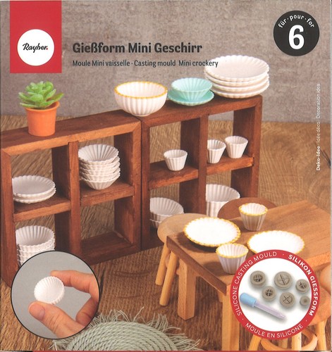 Rayher silikon gießform - silikon, mini