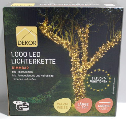 Led lichterkette 1000 - led,