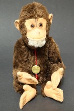 Alter Hermann Teddy Affe 23cm Stofftier Äffchen monkey Affen Figuren Affenfigur