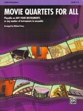 Movie quartets for all cello - for,