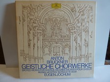 Vinyl 5-LP-Box Bruckner Geistliche Chorwerke Eugen Jochum Deutsche Grammophon