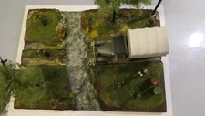 Diorama Militärfiguren mit