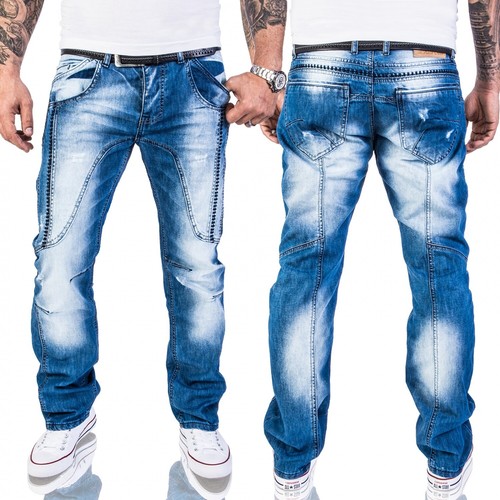 Jeans hose herren destroyed - jeans,