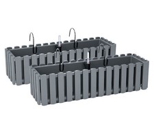 2X Blumenkasten Blumentopf mit