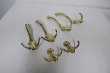 Kleiderhaken Messingfarben  6