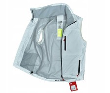 HELLY HANSEN Weiß Crew Weste Gilet Crew Segeln S