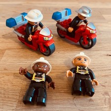 LEGO Duplo - 4 x Feuerwehrmann