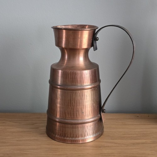 Vintage kupferkrug vase - vintage,