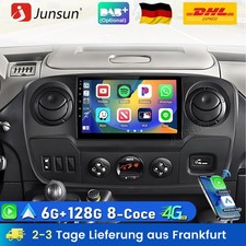 6+128G DAB+ Android13 Carplay Für Renault Master Opel Movano Nissan Autoradio