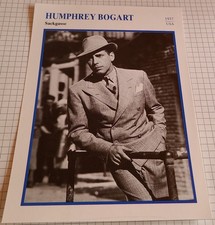 Schauspieler HUMPHREY BOGART | Film-Star-Foto / Sammelbild-Karte #n605
