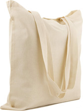 2 Stoffbeutel Baumwolle 38x42 cm Unbedruckt Nachhaltig Jutetasche Alternative