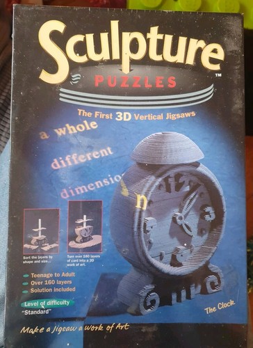 Skulptur puzzle vertikal - skulptur, 3d