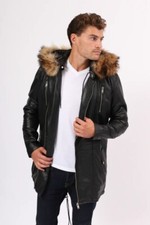 Blue Wellford Saint Tropez black Lederjacke Gr. L (XL)