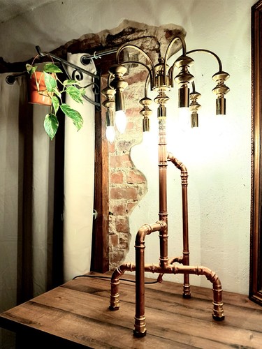 Lampen art deco upcycling - art, deco,