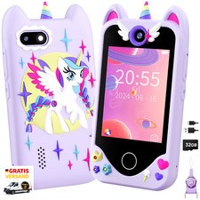Kinder Handy Lila Doppelkamera