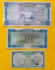 IRAK DINAR 3 X BANKNOTEN  , 10
