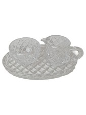 TRITSCHLER & WINTERHALDER Milch und Zucker Set Bleikristall Glas Klassisch