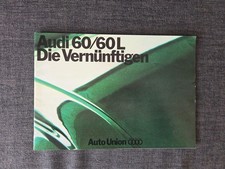 Audi 60 / 60L Prospekt