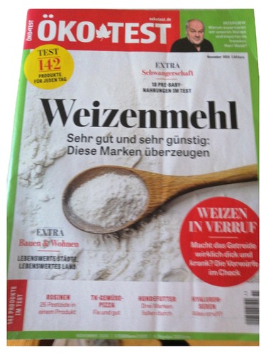 öko test zeitschrift november - zeitschrift,