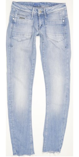 Star low damen jeans blau - low,