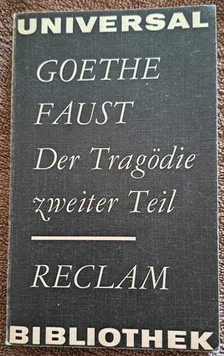 Goethe faust der tragödie - der,