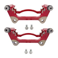 Satz Original VW Audi Skoda Bremsträger Vorderachse rechts links rot 312mm NEU