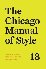 The Chicago Manual of Style |