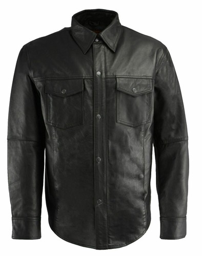 Herren echt lammleder leder - lammleder,