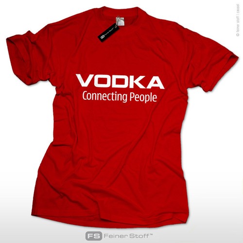 Vodka connecting people - connecting,
