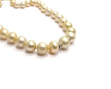 SCHOEFFEL KETTE SÜDSEE PERLEN 9,2-15,0MM ØGOLD 585 LÄNGE 51CM JG 930100020700012