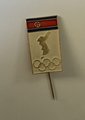Olympia pin nordkorea korea - pin,