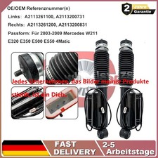 2x Hinten Luftfederung