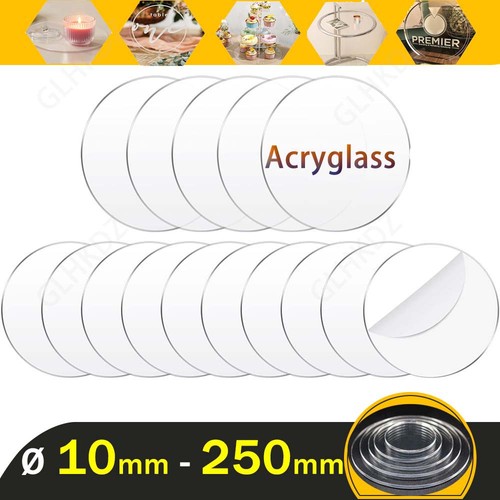 Acrylglas runde scheibe klar - acrylglas,