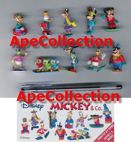 Set mini figuren 3cm mickey - 10,