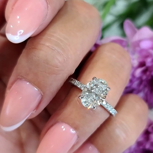 Exklusiver diamantring 50 - diamantring, 2,50