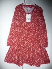 Kleid * Gr. 140 * ZARA *Neu * Stufenkleid * Blusenkleid