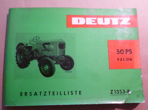Deutz schlepper f3l514 50ps - deutz,