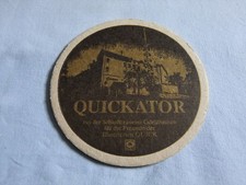 Bierdeckel ,  Quickator , Schloßbrauerei Odelzhausen