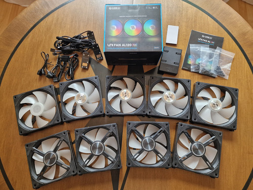 Lian uni fan - fan, rgb