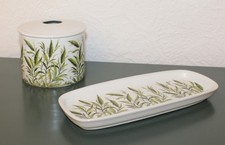 ROYAL PORZELLAN BAVARIA KPM / Deckel-DOSE (532) & Vorlege-SCHALE (435)