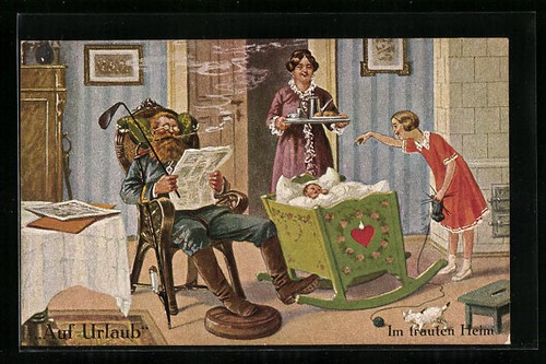 Künstler arthur thiele - künstler-ak,