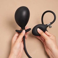 Handpumpe Aufblasbar Fanny Anal Plug Stretcher Erotikspielzeug Massager Dilator